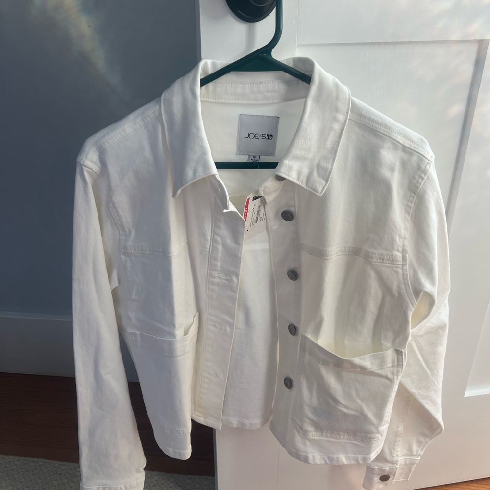 Joe's Jeans White Denim Jacket